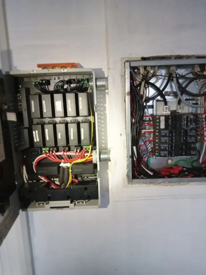 Electrical panel upgrade completed for Commercial Electrician Services in Moreau